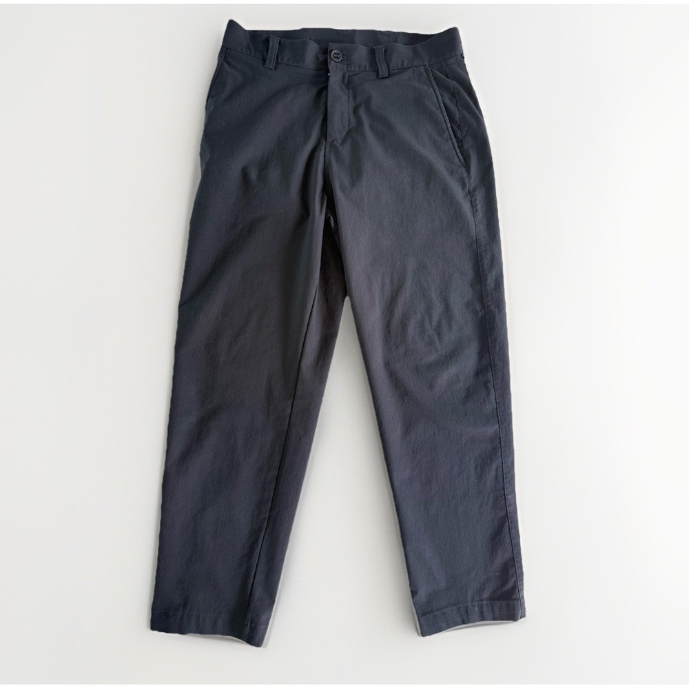 Lululemon ABC Slim-Fit 5 Pocket Pants 32 Short (34x27) Warpstreme Black $128
